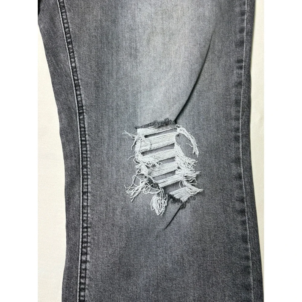 Levi's 541 Athletic Fit‎ Gray Distressed Jeans Mens Size 38x30 Denim Pants